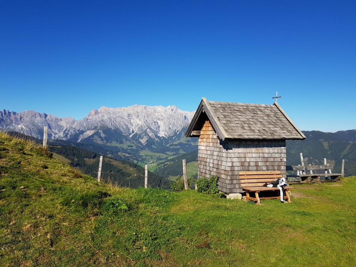 Ferienwohnung Auszeit Am Berg Schwarzach im Pongau Exterior foto